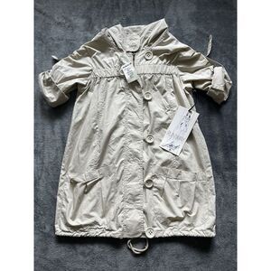 Jack‎ BB Dakota Woman's Jacket 1/2 Sleeve Tan Size Small